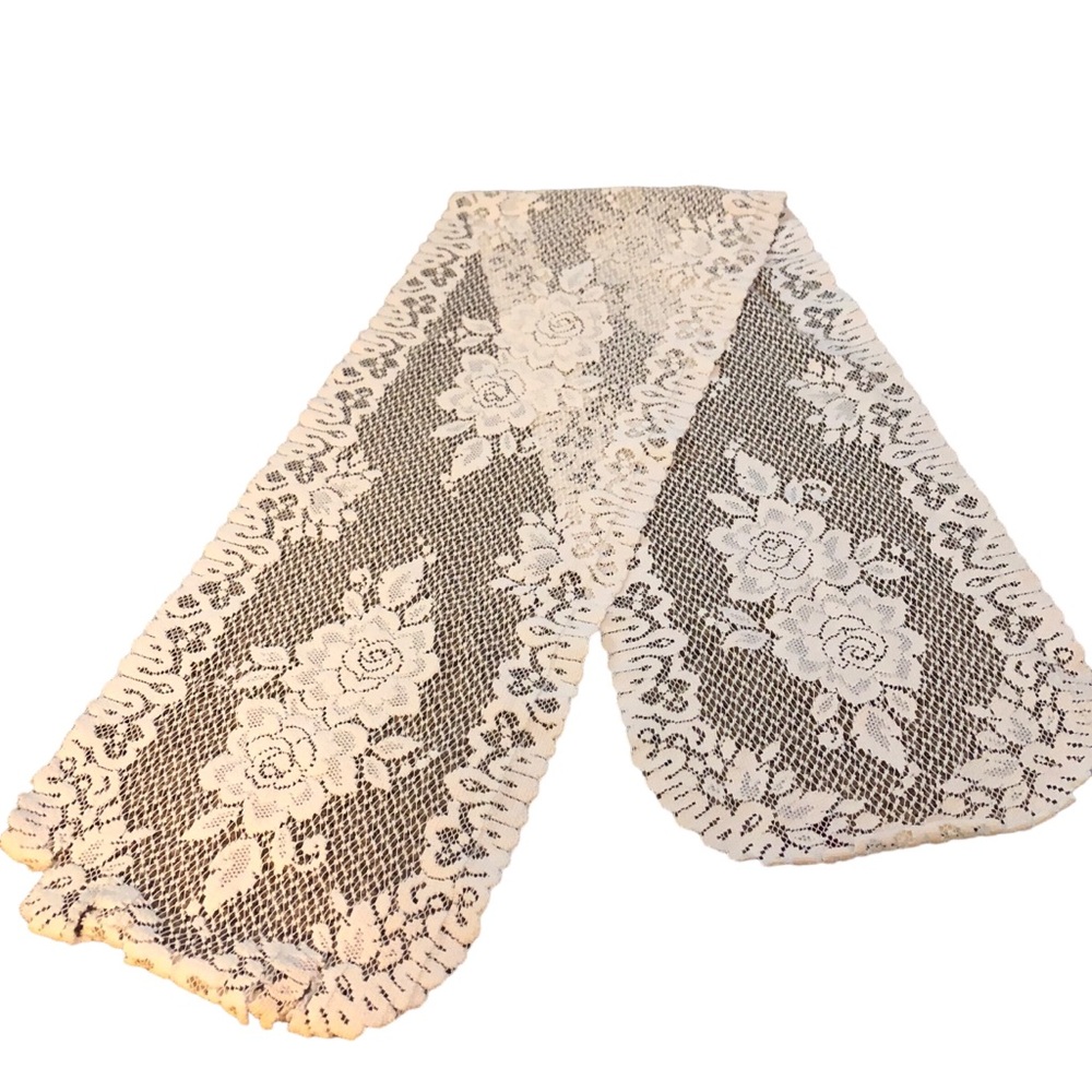 Vintage Lace Runner Dollie 68” Long